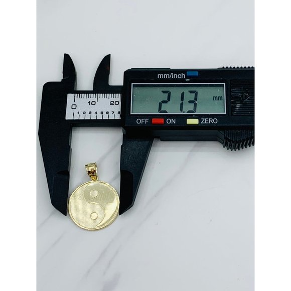 ❤️ 10k gold Pendant yin and yang - Picture 4 of 4